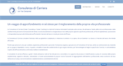 Desktop Screenshot of consulenzadicarriera.com